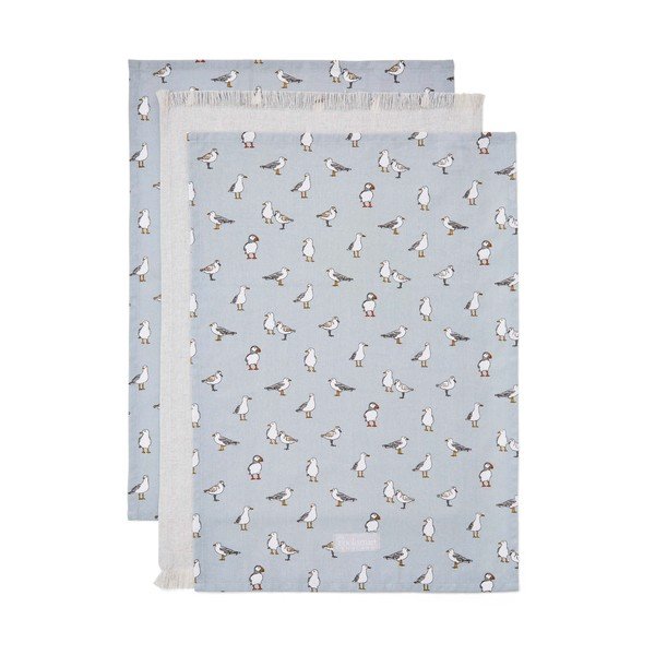 Konyharuha szett 3 db-os 45x65 cm Costal Birds – Cooksmart ®-image-3