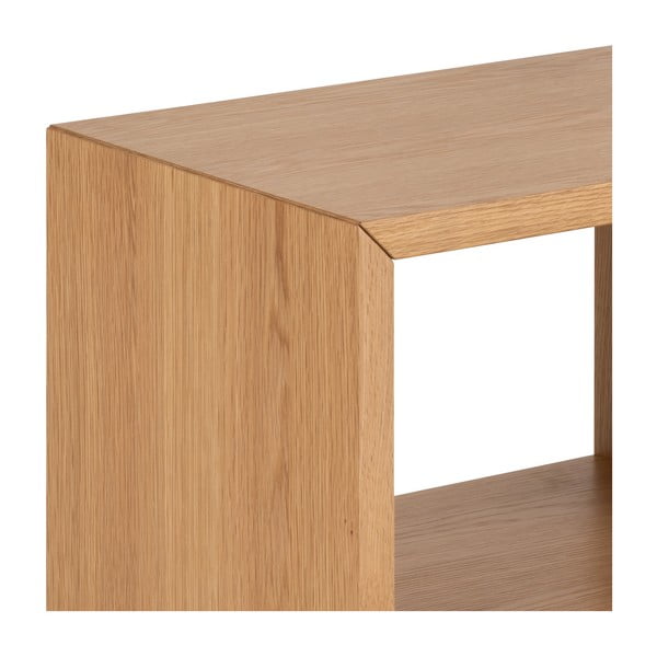 Natúr színű éjjeliszekrény tölgyfa dekorral Arlon – Actona-image-4