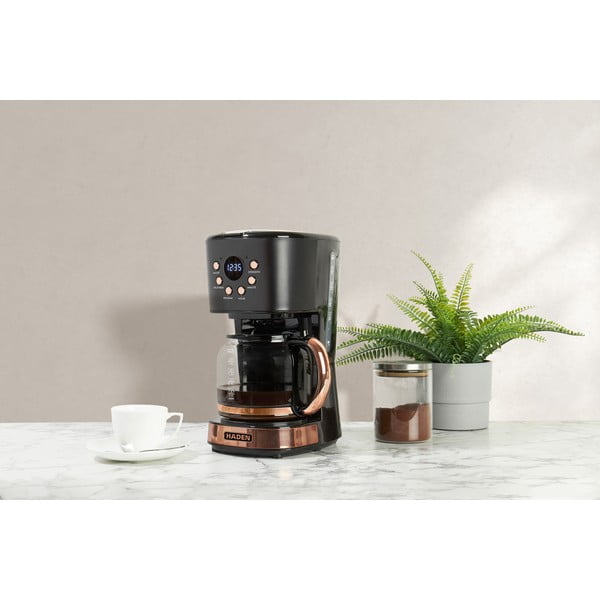 Fekete-rézszínű kávéfőző – Haden-image-2