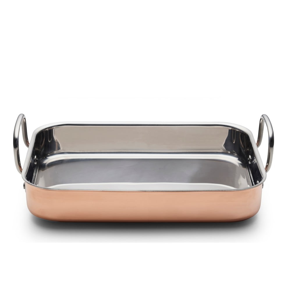 Réz-rozsdamentes acél sütőedény 25,5x35 cm  Blomsterbergs