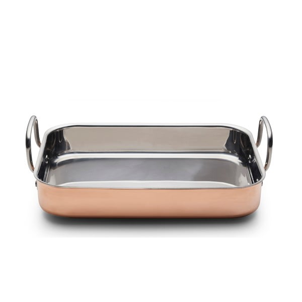 Réz-rozsdamentes acél sütőedény 25,5x35 cm – Blomsterbergs