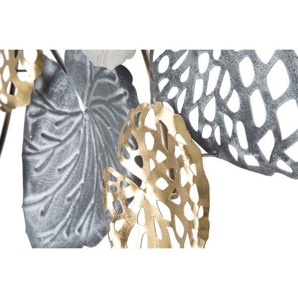 Ory -C- levél motívumos fali fémdekoráció, 110 x 66 cm - Mauro Ferretti-image-4
