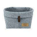 Felt szürke textil rendszerező, 24 x 16 cm - Wenko
