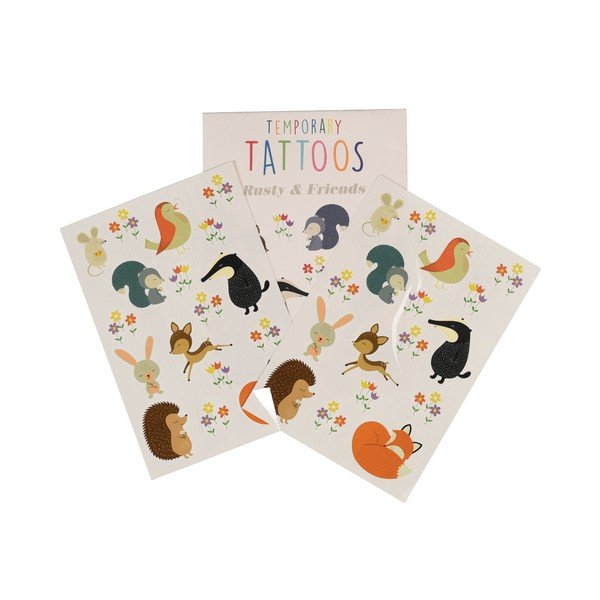 Rusty And Friends lemosható tetoválás, 2 lap - Rex London-image-2