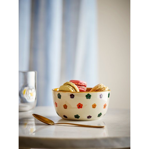 Bézs kőedény gyerek tálka ø 12 cm Addy – Bloomingville Mini-image-1