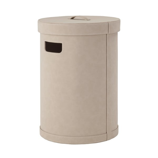 Bézs műbőr szennyeskosár Sahla M – Blomus