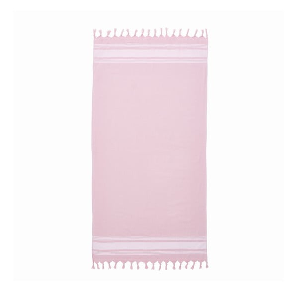 Rózsaszín strandtörölköző 150x75 cm Hammam - Catherine Lansfield