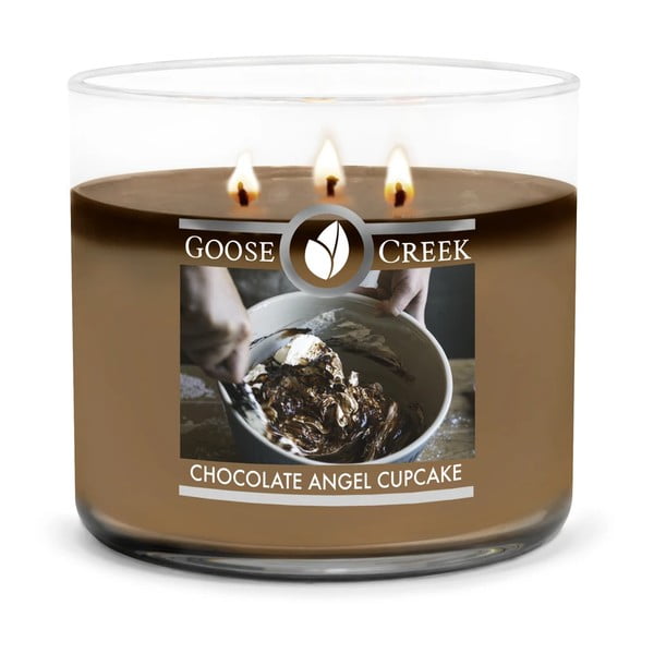 Chocolate Angel Food Cake illatgyertya üvegben, égési idő 35 óra - Goose Creek