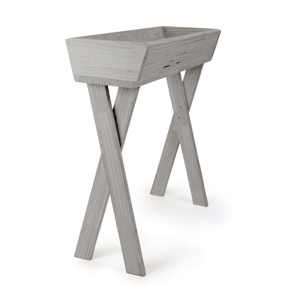 Planter Gris borovi fenyőfa virágállvány - Surdic-image-1