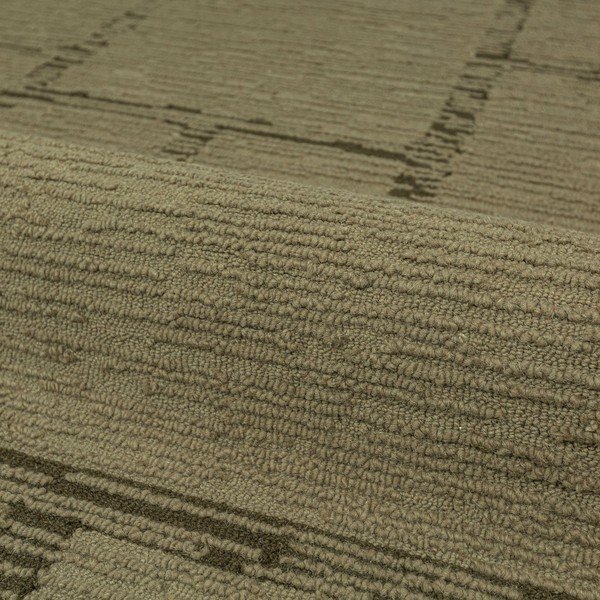 Zöld kézi szövésű gyapjú szőnyeg 200x290 cm Harris Modula Wool – Flair Rugs-image-4