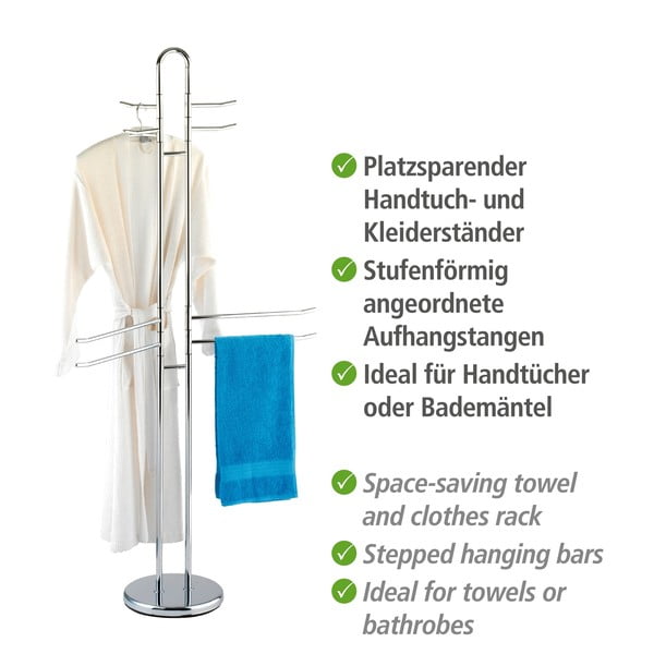 Palermo ruha- és törölközőtartó állvány - Wenko-image-4