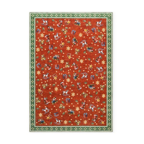 Piros-zöld szőnyeg karácsonyi mintával 160x230 cm Toy's Delight Nostalgic Noel Red Green – Villeroy&Boch-image-4