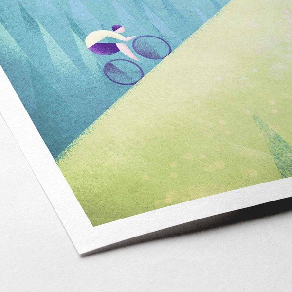 Les Pyrenees poszter, A2 - Travelposter-image-2