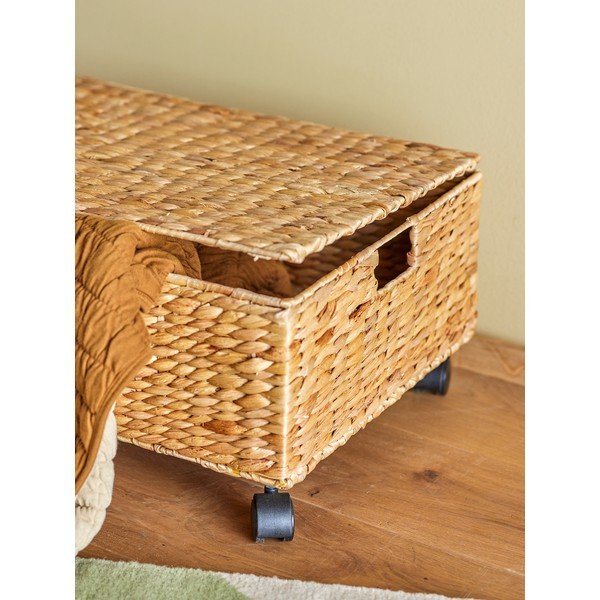 Natúr színű vízijácint gyerek tárolódoboz 63x40x26 cm Nelas – Bloomingville Mini-image-2