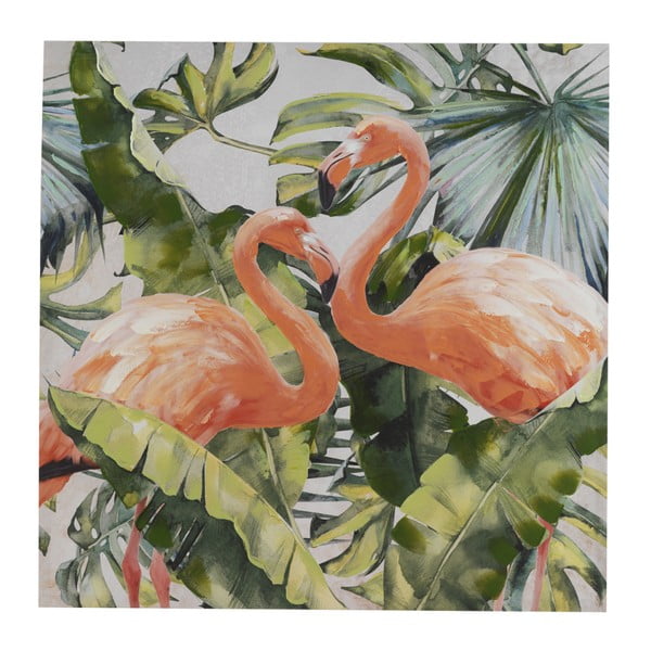Modern Style Flamingo Dos Cubico vászonkép, 100 x 100 cm - Geese