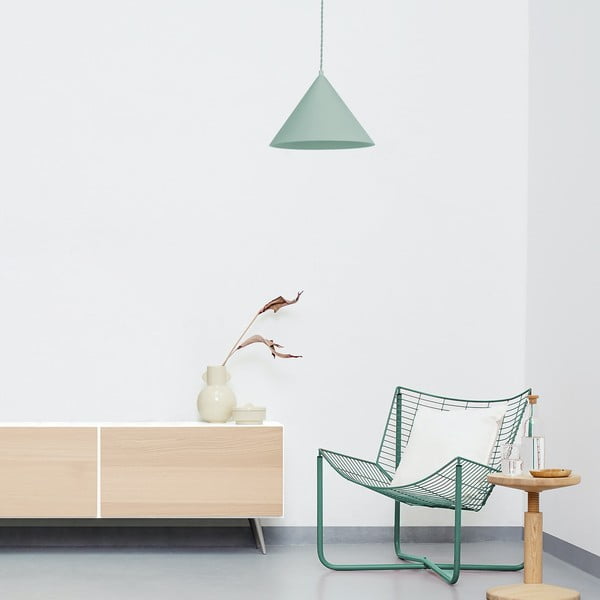 Vilma zöld függőlámpa, magasság 150 cm - SULION-image-1