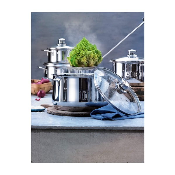 Cromargan® Diadem Plus 5 darabos rozsdamentes edénykészlet fedővel - WMF-image-1