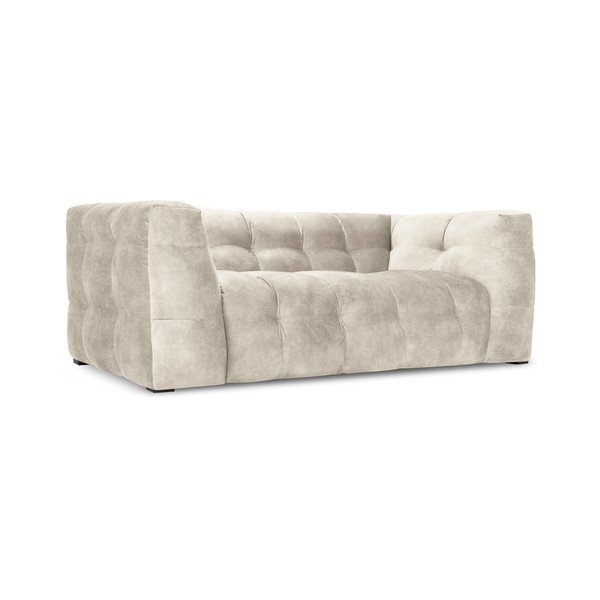 Vesta bézs bársony kanapé, 208 cm - Windsor & Co Sofas-image-3