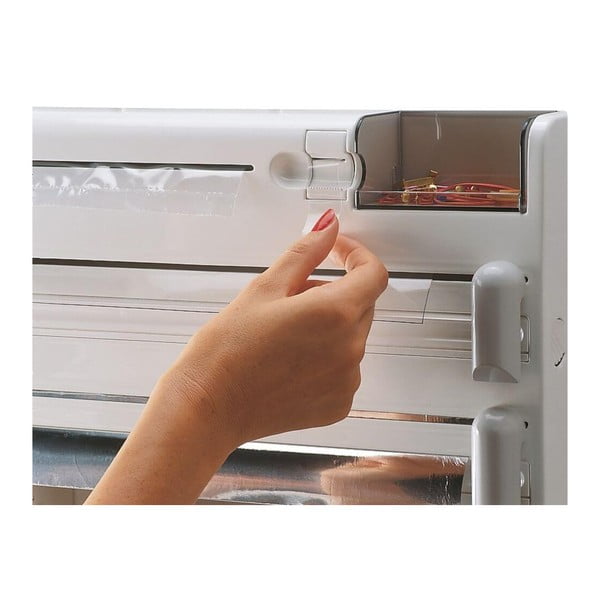 Fehér fali műanyag papírtörlő és fóliatartó Parat – LEIFHEIT-image-3