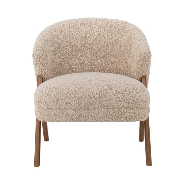 Bézs buklé fotel Camino – Bloomingville-image-4