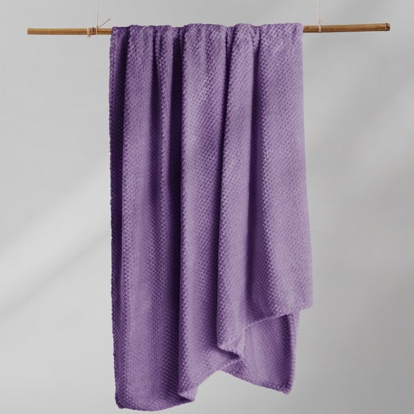 Henry lila mikroszálas takaró, 70 x 150 cm - DecoKing-image-4