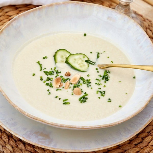 Brisa fehér agyagkerámia tányér tésztához, ⌀ 23 cm - Costa Nova-image-1