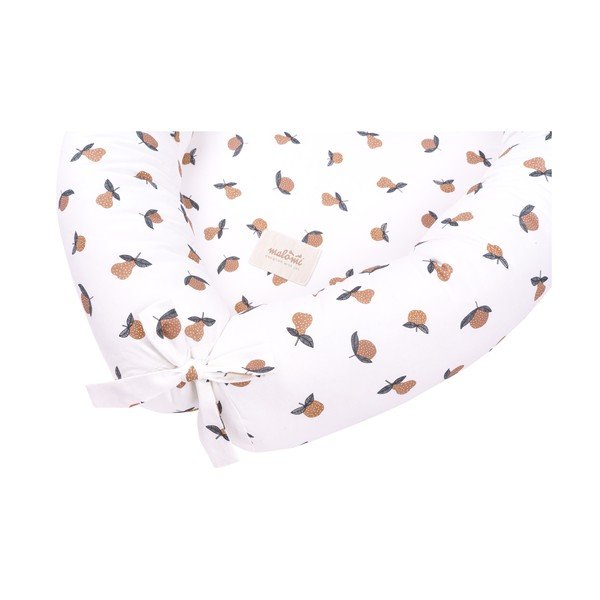 Fehér babafészek Garden Fruits – Malomi Kids-image-2