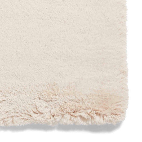 Krémszínű szőnyeg 80x150 cm Super Teddy – Think Rugs-image-4