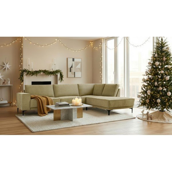 Zöld sarokkanapé (jobb oldali) Copenhagen – Scandic-image-2