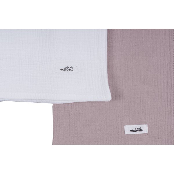 Muszlin pelenka készlet 2 db-os Muslin – Malomi Kids-image-1