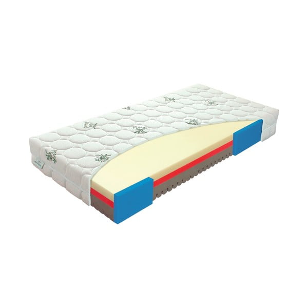 Közepes keménységű hab matrac 180x200 cm Comfort Senior – Materasso-image-1