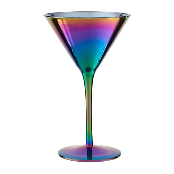 Rainbow 2 db-os koktél pohár szivárvány hatással, 345 ml - Premier Housewares