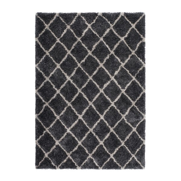 Finesse fekete szőnyeg, 120 x 170 cm - Kayoom