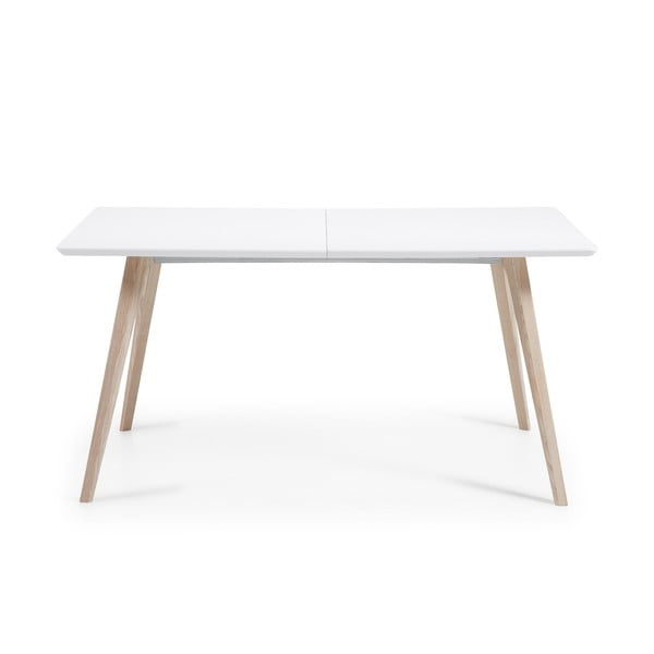 Quatre meghosszabbítható étkezőasztal, 160 x 100 cm - Kave Home-image-2