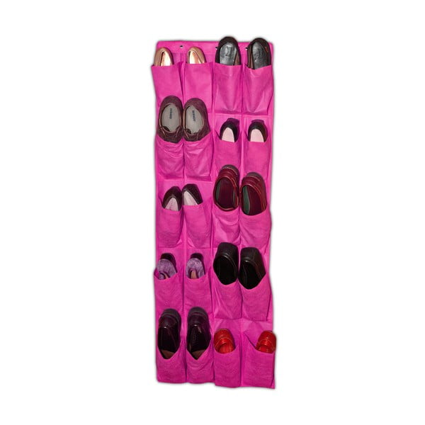 Twenty rózsaszín függő cipőtároló, 135 x 48 cm - JOCCA