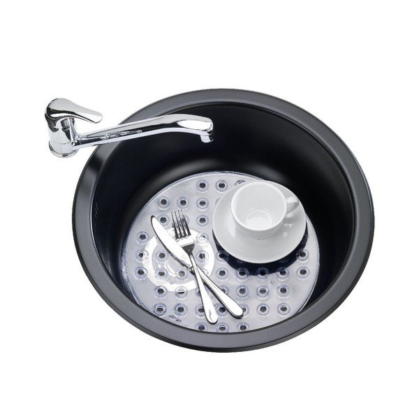Kristall mosogató alátét, ⌀ 31 cm - Wenko-image-1