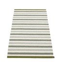 Zöld-krémszínű kültéri-beltéri szőnyeg 70x120 cm Teo Sage – Pappelina