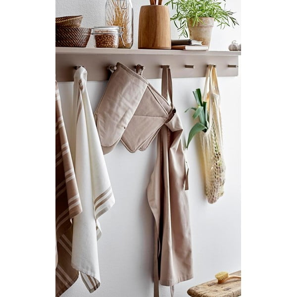 2 db-os bézs pamut edényfogó szett, 23 x 23 cm - Södahl-image-1