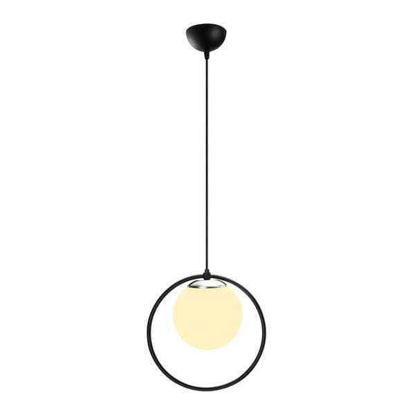 Vivi fekete fém függőlámpa - Opviq lights-image-2