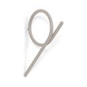 Szürkésbarna fali acél akasztó Tuba M – Spinder Design