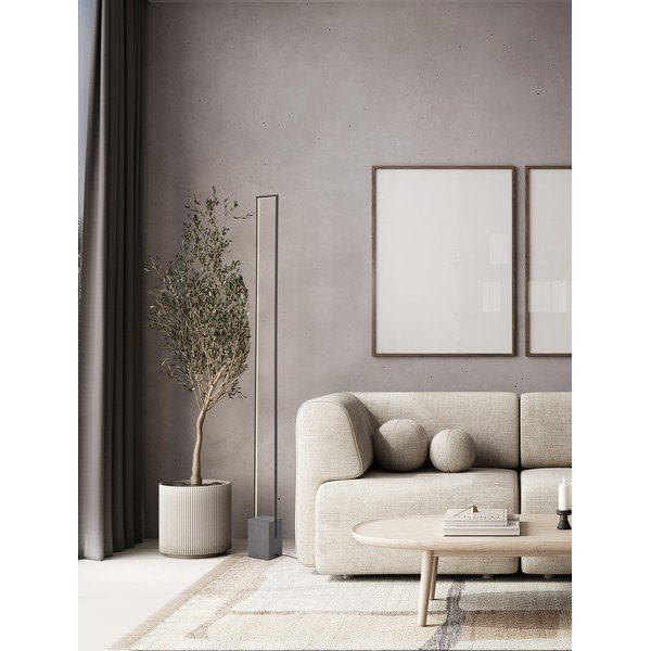 Fekete LED állólámpa (magasság 161 cm) Lithos – Nova Luce-image-1