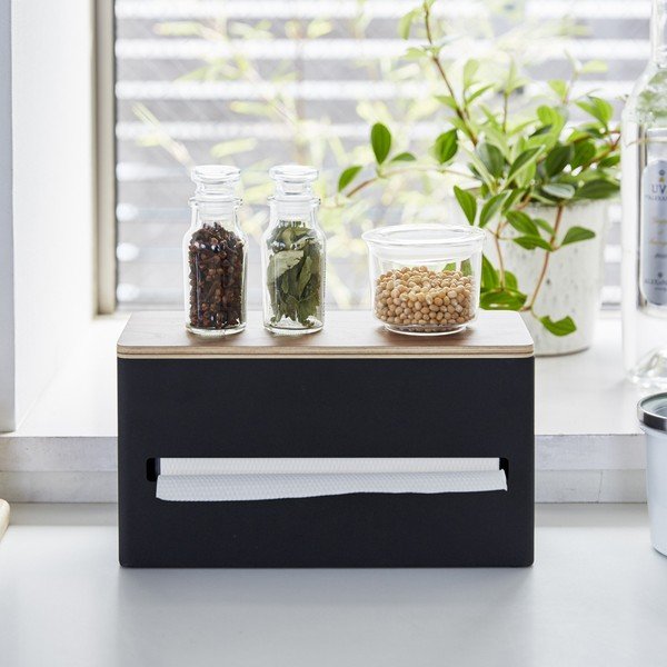 Fém zsebkendőtartó Rin – YAMAZAKI-image-3