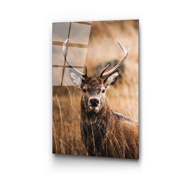 Üveg kép 70x100 cm Deer – Wallity-image-2