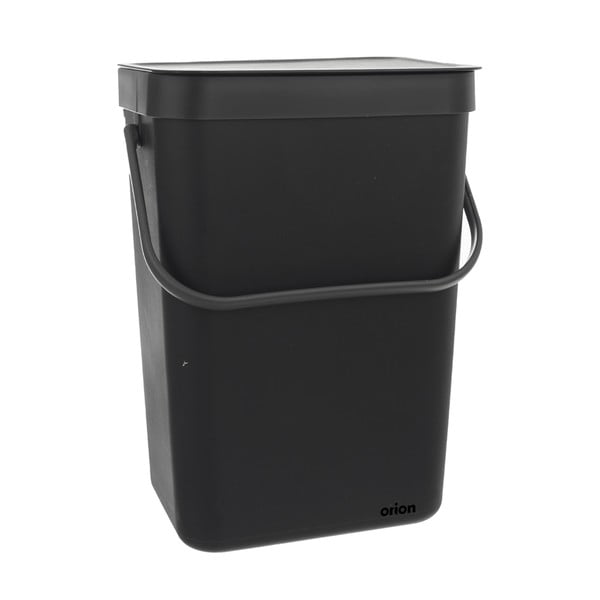 Fekete műanyag szemetes 10 l – Orion