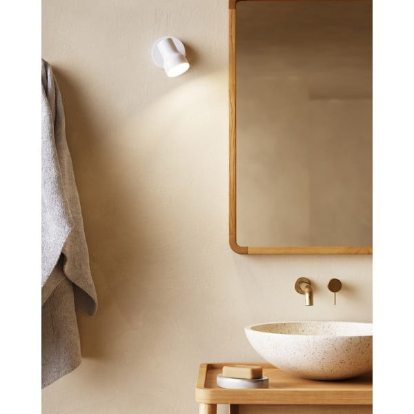 Fali tükör tömörfa kerettel 45x70 cm Shamel – Kave Home-image-2