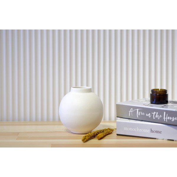 Topik fehér kerámia váza - Rulina-image-1