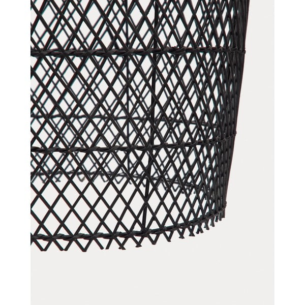 Fekete lámpabúra ø 44 cm Domitila – Kave Home-image-3