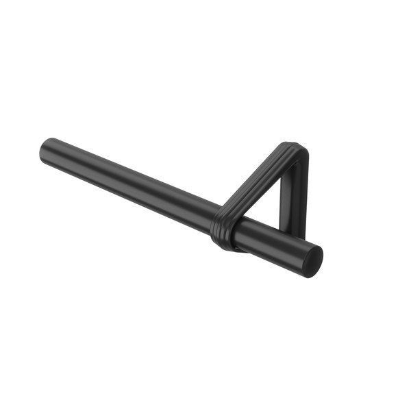 Matt fekete acél bővíthető függönykarnis 107 - 305 cm Trinity – Umbra