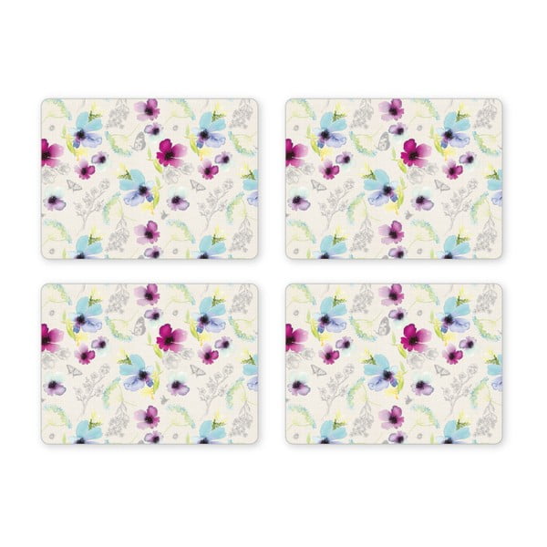 Chatsworth Floral tányéralátét készlet, 4 részes, 29 x 21,5 cm - Cooksmart ®