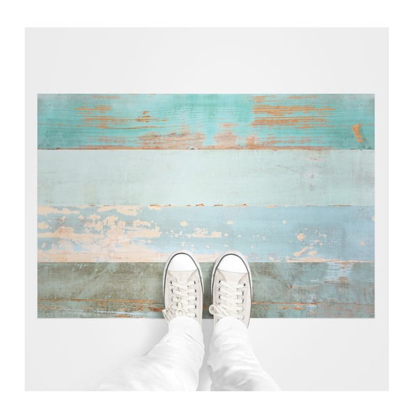 Floor Sticker Parquet Côte d'Opale padlómatrica, 90 x 60 cm - Ambiance-image-3